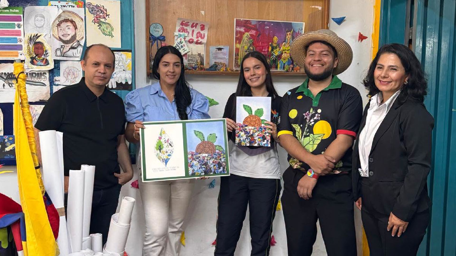 Archivos y Sistemas AYS S.A.S. reconoce al Colegio INEM por obtener el segundo puesto en el Concurso Intercolegiado de Carteles